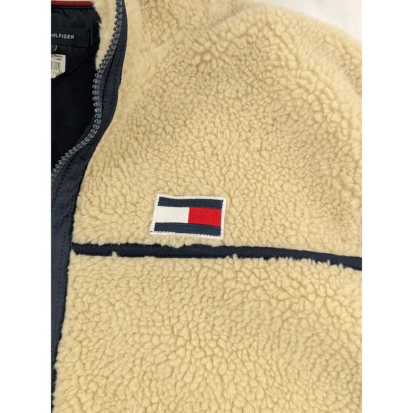 New No Tags Tommy Hilfiger XXL Expedition Sherpa Fleece Vest Casual Warm Outdoor - Picture 5 of 9